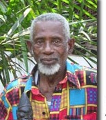 Papa Andre Nguie Ovono, co-fondateur d'Ebando, surnomme Dalai Lama